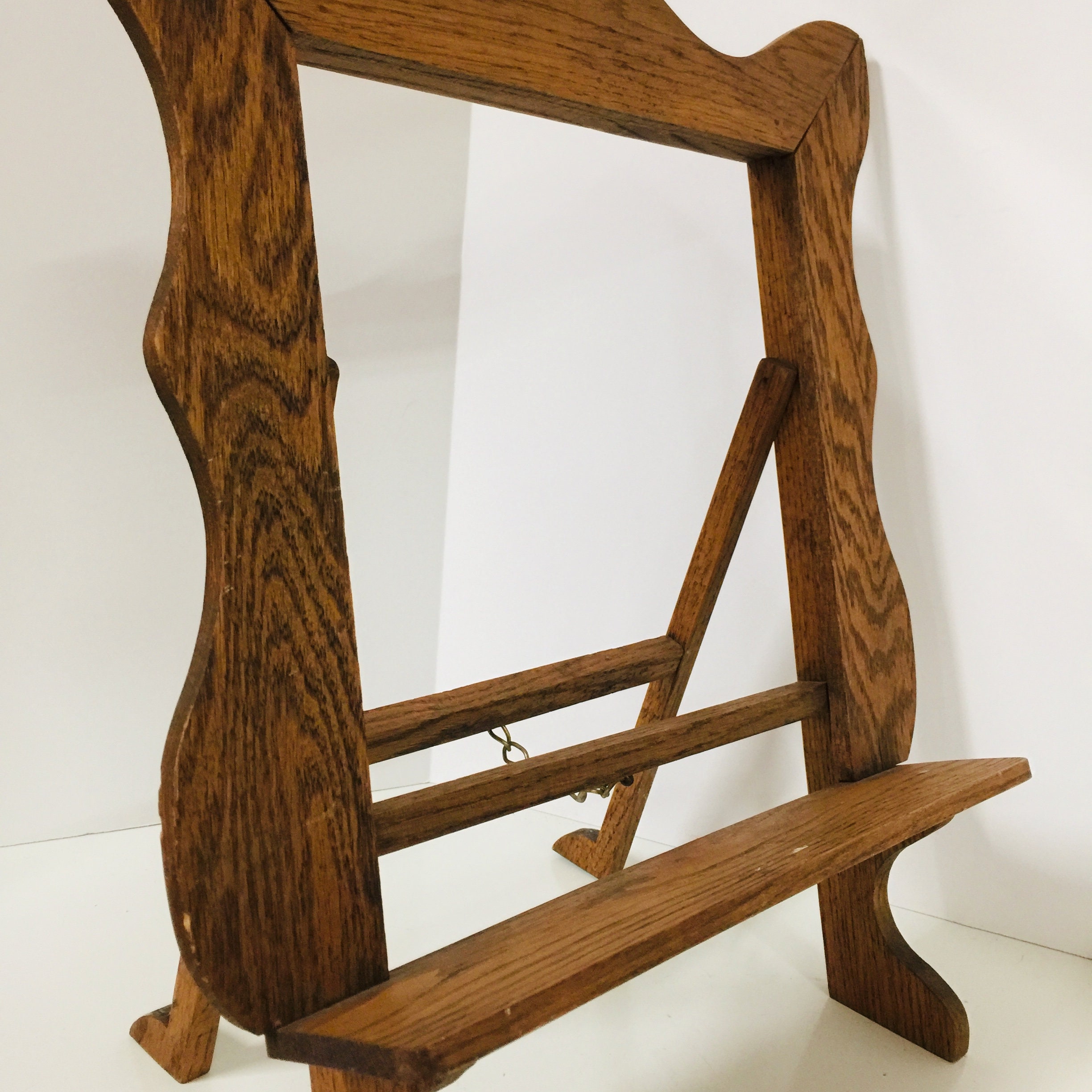 Vintage Wood easel Antique style easel wood easel display | Etsy
