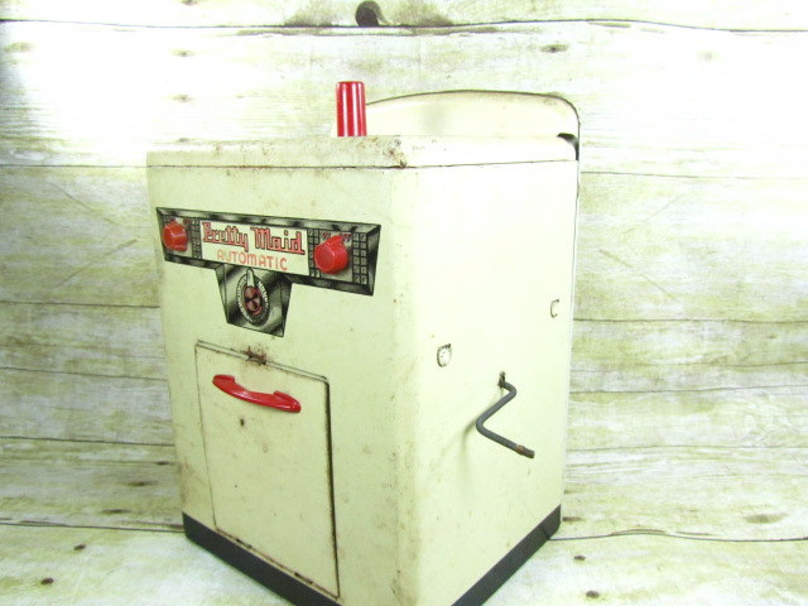 Antique toy washing machine
