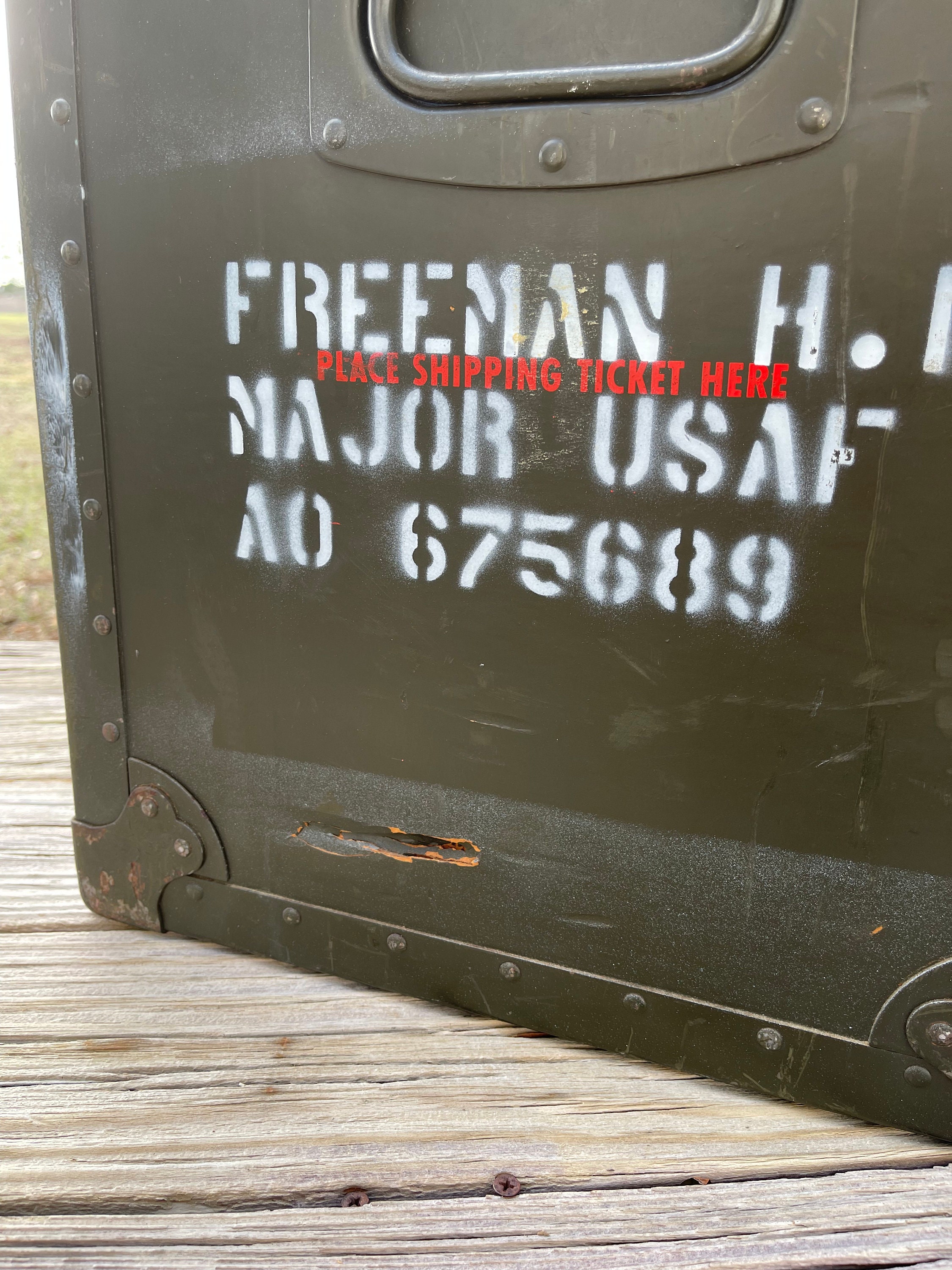 Military Multi Drawer Trunk, Military Field Box, Military Trunk ...