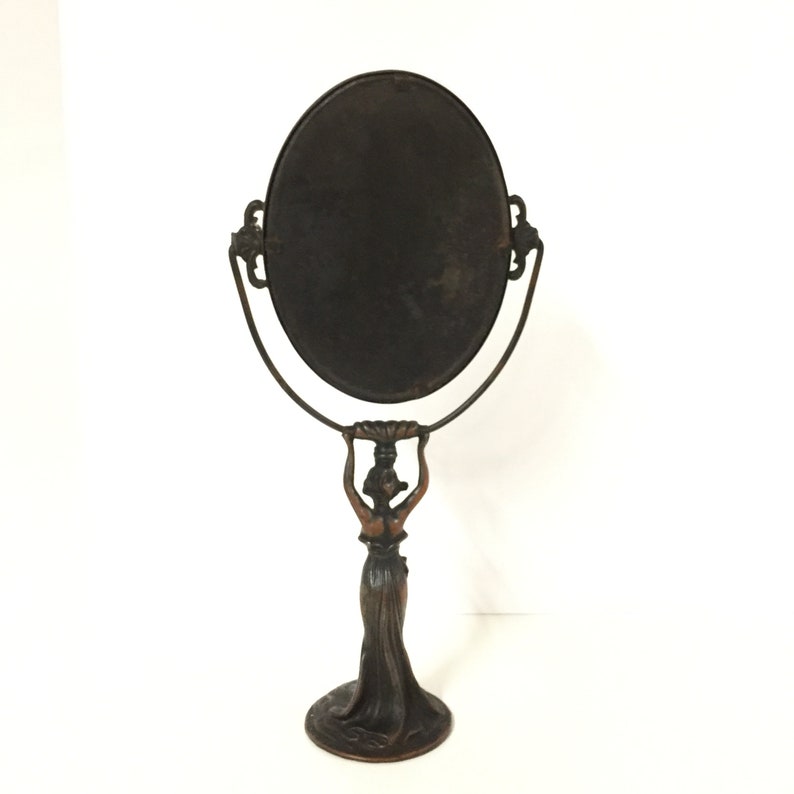 Art Nouveau Vanity Mirror Ornate Vanity Mirror Bedroom Etsy