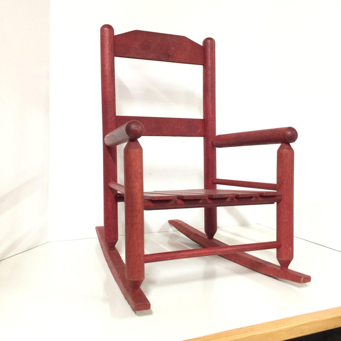 CHILDS ROCKING CHAIR Wood Rocking Chair Doll Chair | Etsy