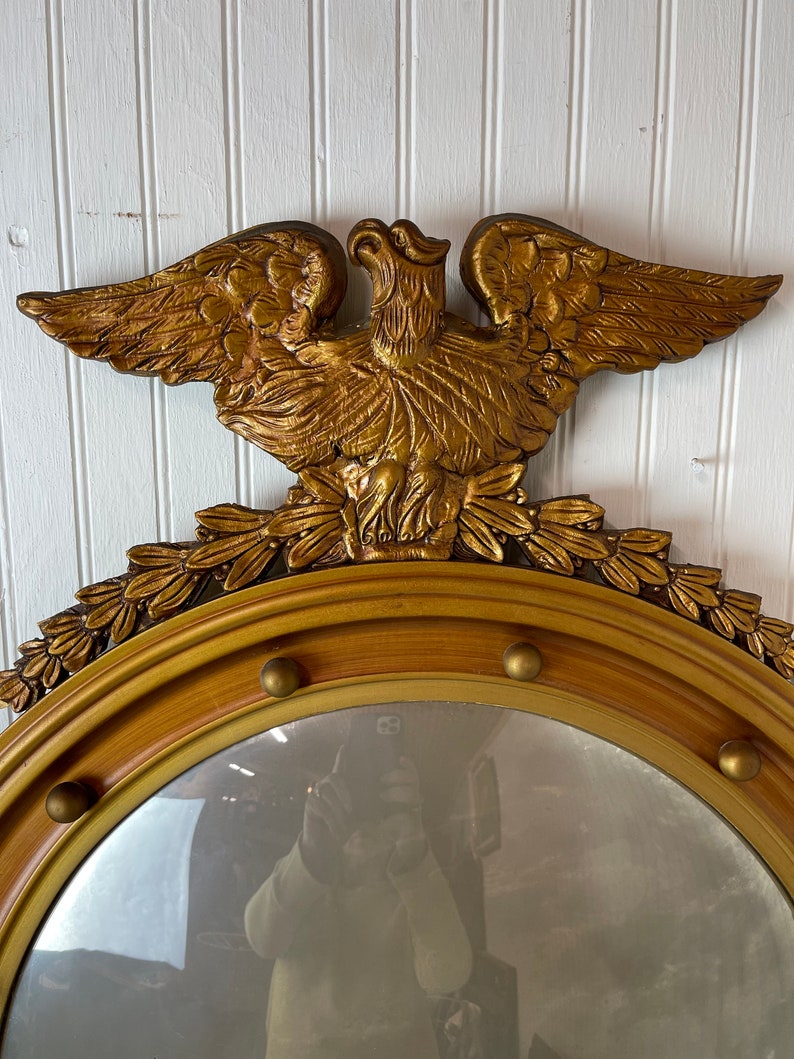 Eagle Mirror. Vintage Mirror Gold Mirror Wall Mirror Etsy