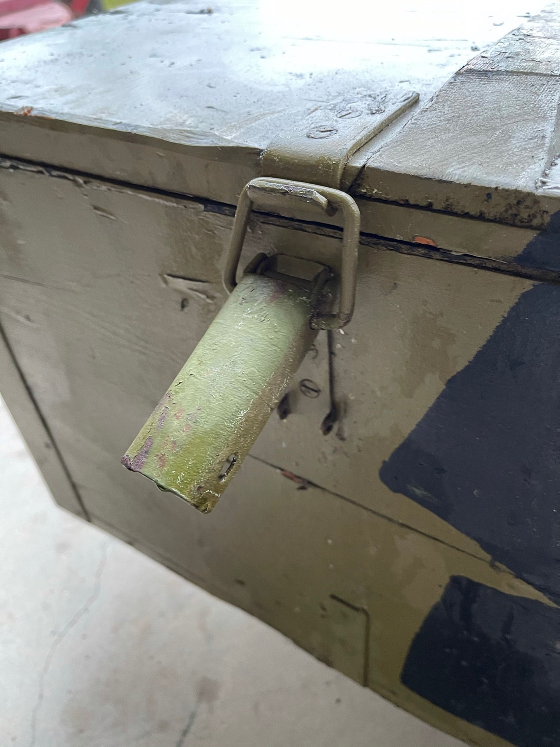 Antique WW2 Rifle Crate Large Rifle Crate Military Crate Etsy