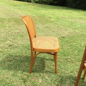 Josef Hoffmann Design Chair, ONE Bentwood Chair, Cane back and seat, 811 Chair, Made in Poland, Furniture, Dinning Chair, modern decor