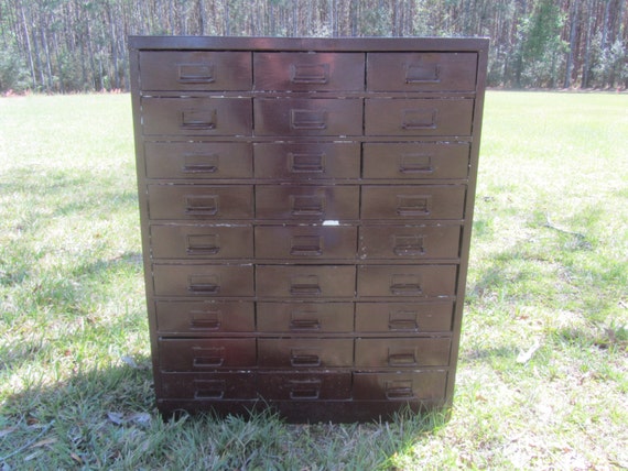 Metal Cabinet Vintage Cabinet Metal Drawer Industrial Etsy