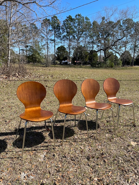 Plywood mid century chair hot sale