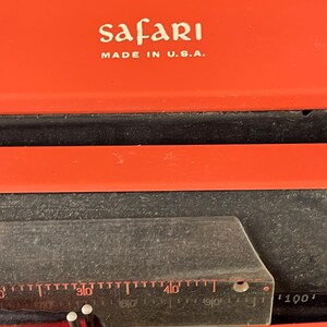 Typewriter Ruler Vintage Royal Typewriter, Manual Typewriter, Collectible, Orange ...