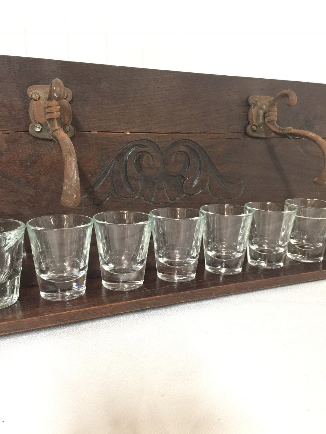 Shot Glass Set Vintage Shot Glasses Barware Liquor Gift Etsy