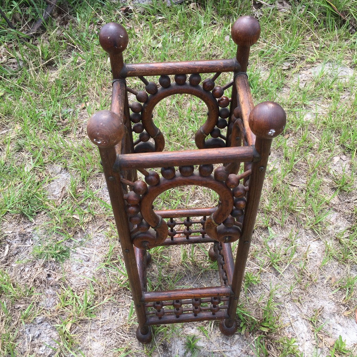 Antique umbrella stand english wood umbrella stand bentwood Etsy