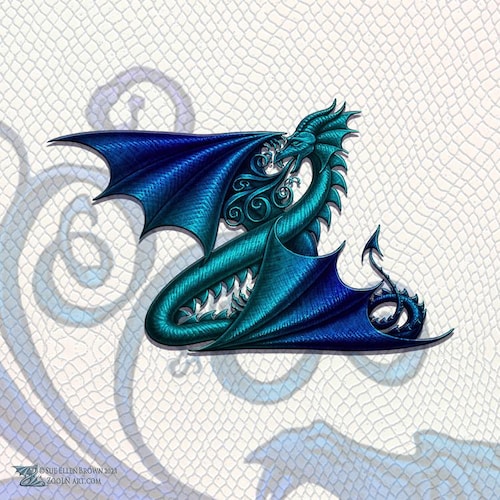 Custom Seven (7) Dragon Baby Letters - Etsy