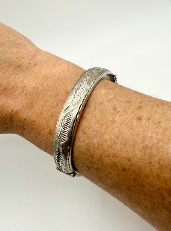 Sterling Silver bangle bracelet - image 1