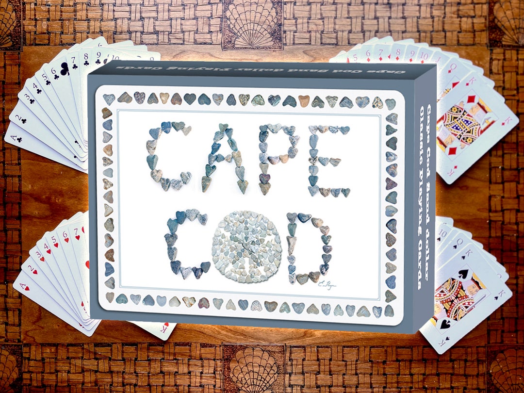 Cape Cod Playing Cards, Cape Cod Card Deck, Cape Cod Gifts, Cape Cod