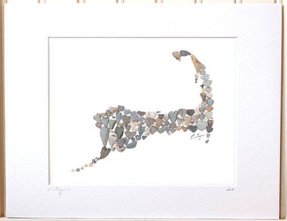 Cape Cod Map Print Cape Cod Wall Art Cape Cod Wedding Gift Etsy