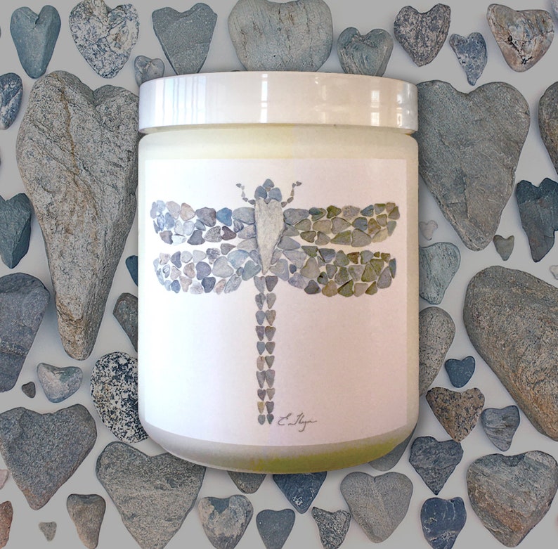 Dragonfly Candle Dragonfly Gifts 100 Pure Candle Soy and Etsy