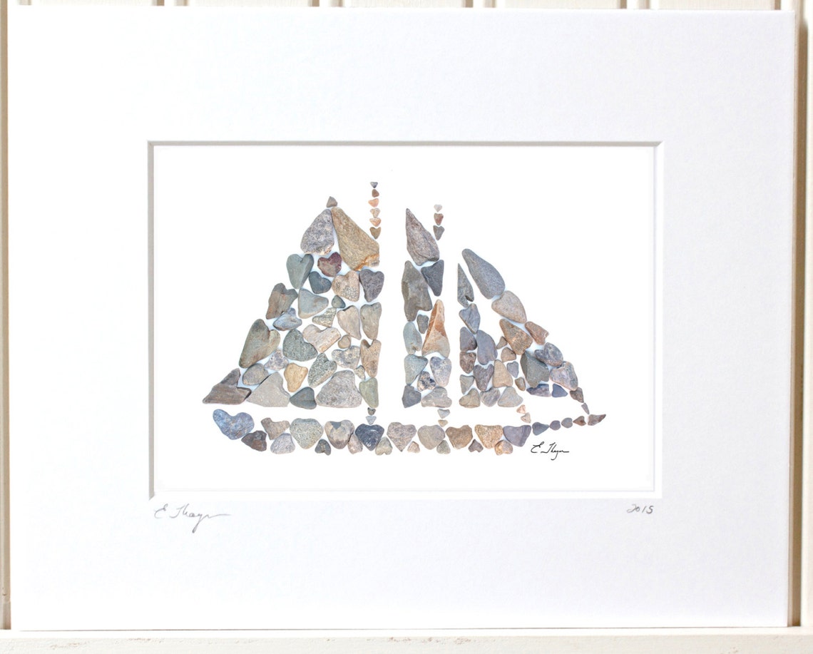 Schooner print schooner wall art sailboat wall art nautical | Etsy