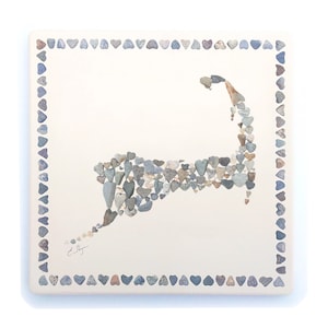 Cape Cod map trivet, Cape Cod map hot plate, Cape Cod map gifts, Cape Cod housewarming, Cape Cod bridal shower gift, Cape Cod kitchen decor