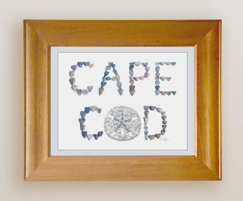 Cape Cod gifts Cape Cod wedding gift Cape Cod art print Cape Cod decor Cape Cod bridal shower Cape Cod wall art Cape Cod souvenir