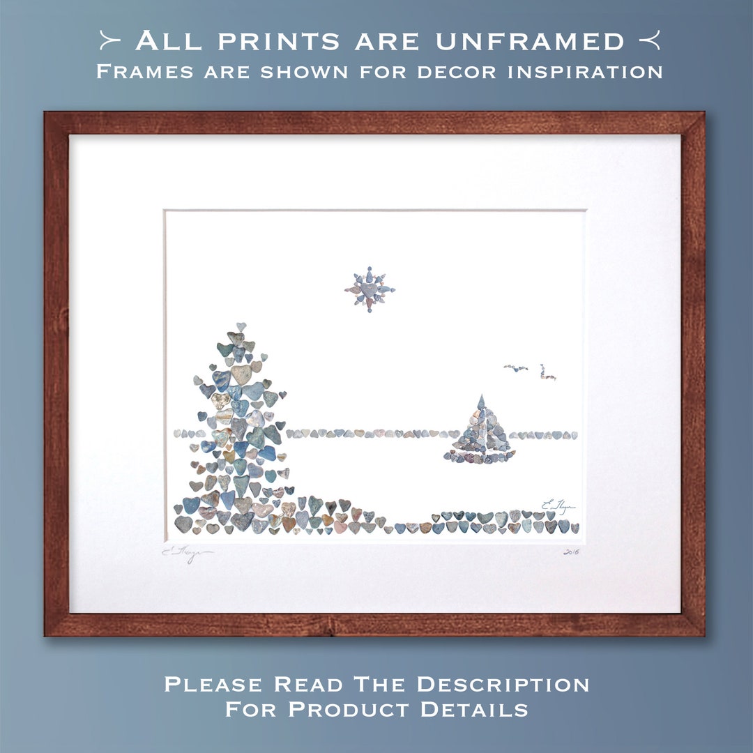 Sail Away Wall Art, Sail Away Art Print, Maine Coast Wall Art, Coastal