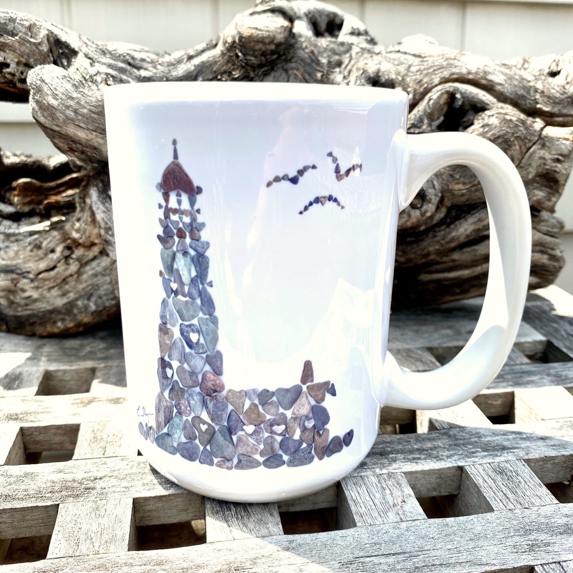 Lighthouse mug lighthouse gifts nautical mug coastal mug Etsy