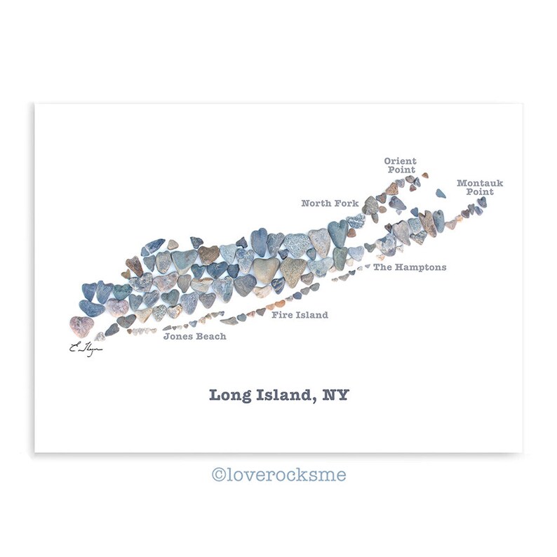 Long Island Card Long Island Love Long Island Wedding Card Etsy