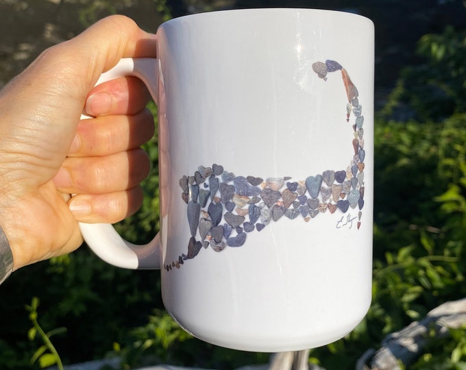 Cape Cod Mug, Cape Cod Lover Gift, Cape Cod Map Mug, Cape Cod Map Gift