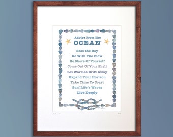 Advice From Ocean - Etsy