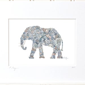 Elephant print, elephant wall art, elephant nursery decor, elephant baby shower, elephant lovers gift, elephant art print, love rocks me