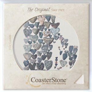 Love Rocks Ri Rhode Island Map Coaster, Rhode Island Map Gifts, Rhode Island Decor ...