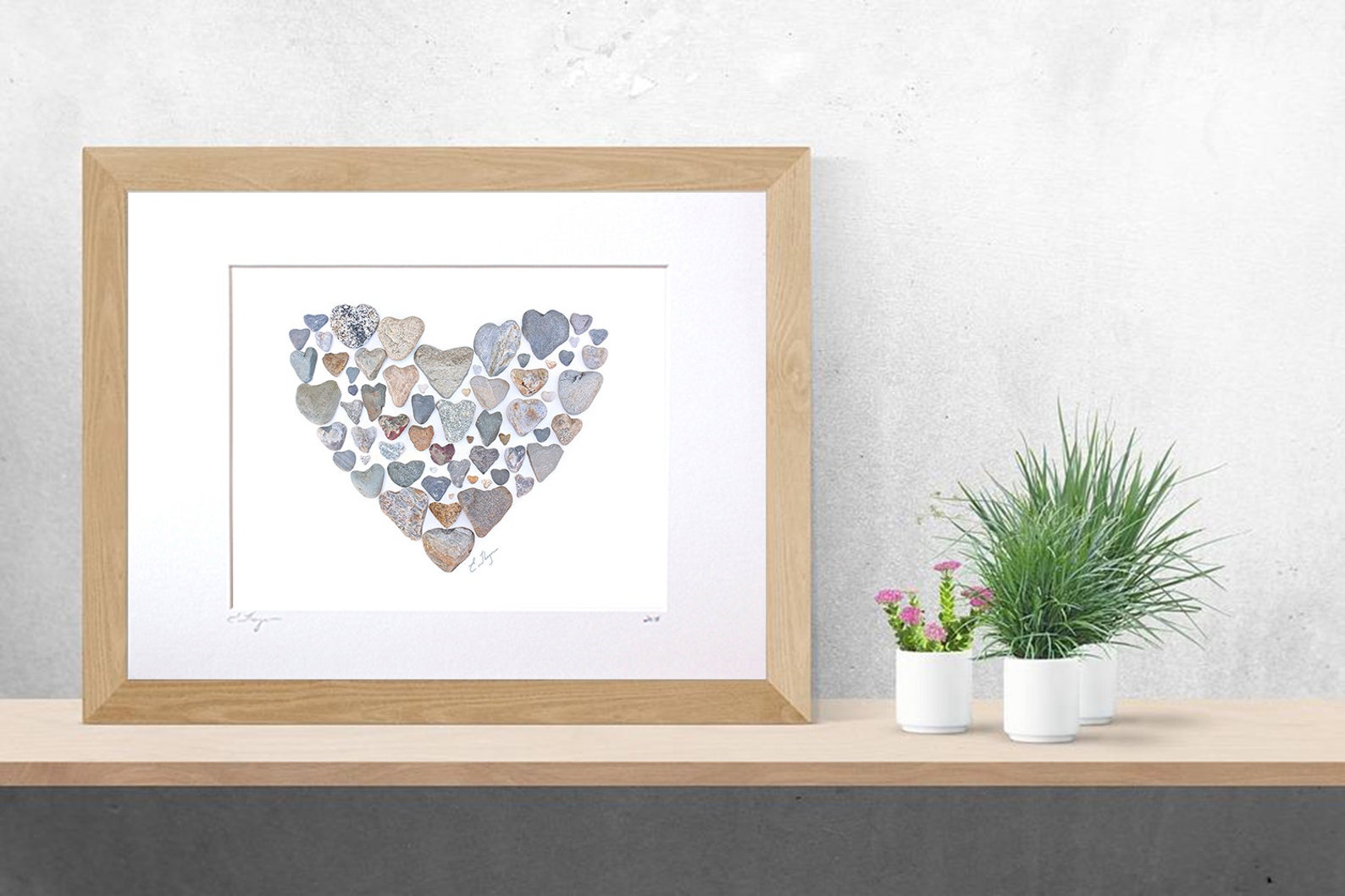 Heart of Hearts Wall Art Hearts in Heart Print Heart is Full Etsy
