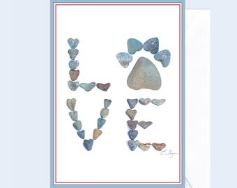 Pet Love Card, Dog Lover Stationary, Animal Loss Sympathy Condolence