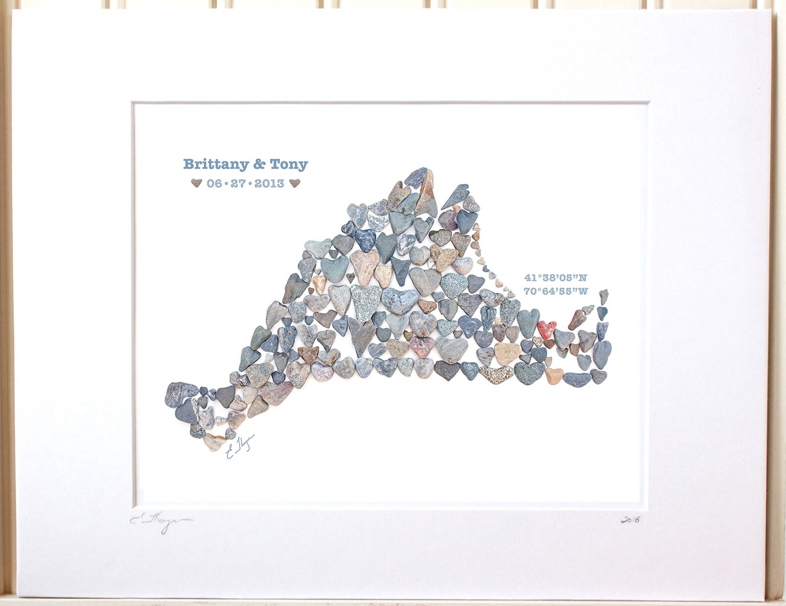 Martha's Vineyard Art Print Martha's Vineyard Map Etsy