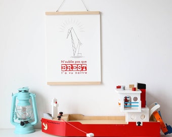 30 cm magnetic poster holder
