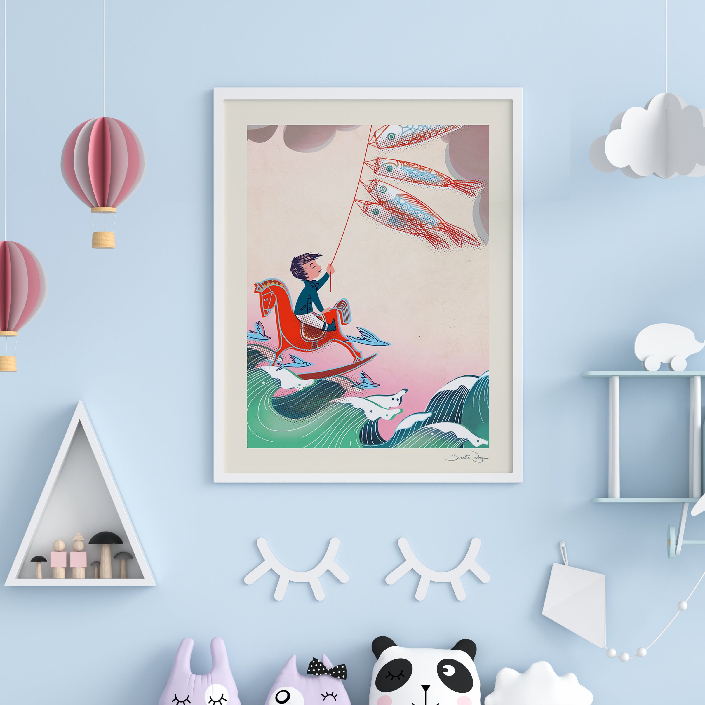 Affiche Kite de La Série Songes - Bénédicte Waryn