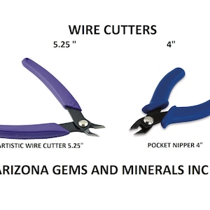 Side Cutters for DIY Jewelry Making, Wire Wrapping, Wire Cutting, Precision  Cuts, Carbon Steel Wire Flush Cutters 