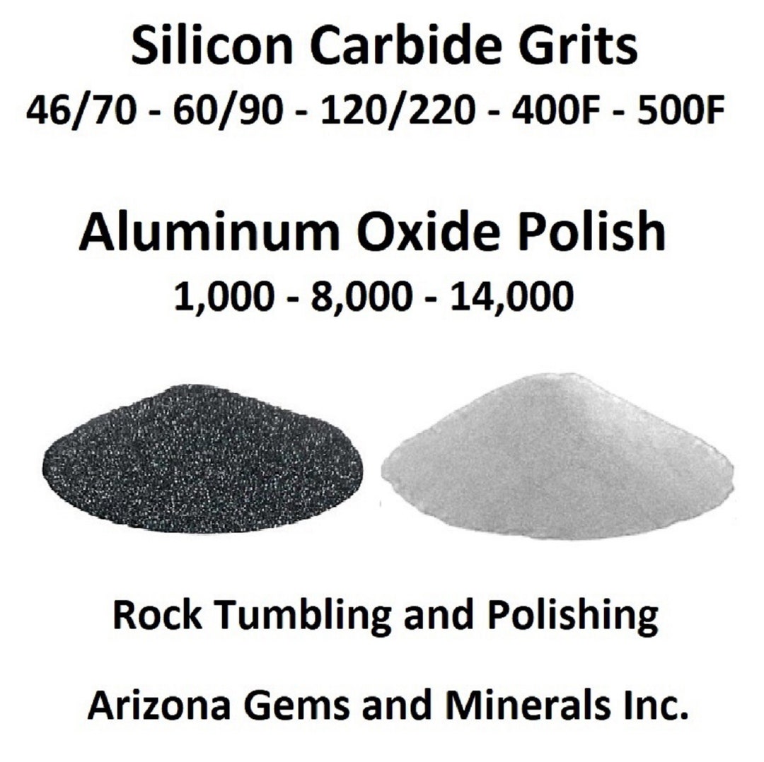 Rock Tumbling & Polishing Silicon Carbide Grits 46/70 60/90 120/220