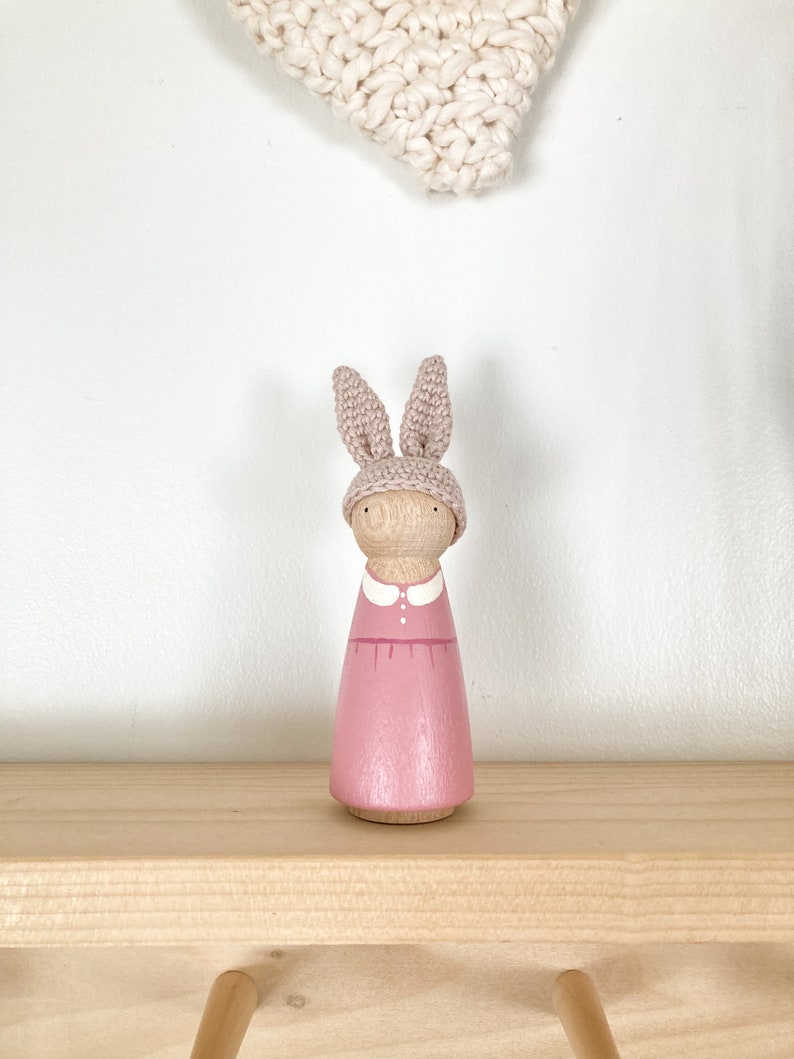 PREORDER Peter Rabbit-first Easter Gift-bunny Rabbit-wooden Easter Toy ...