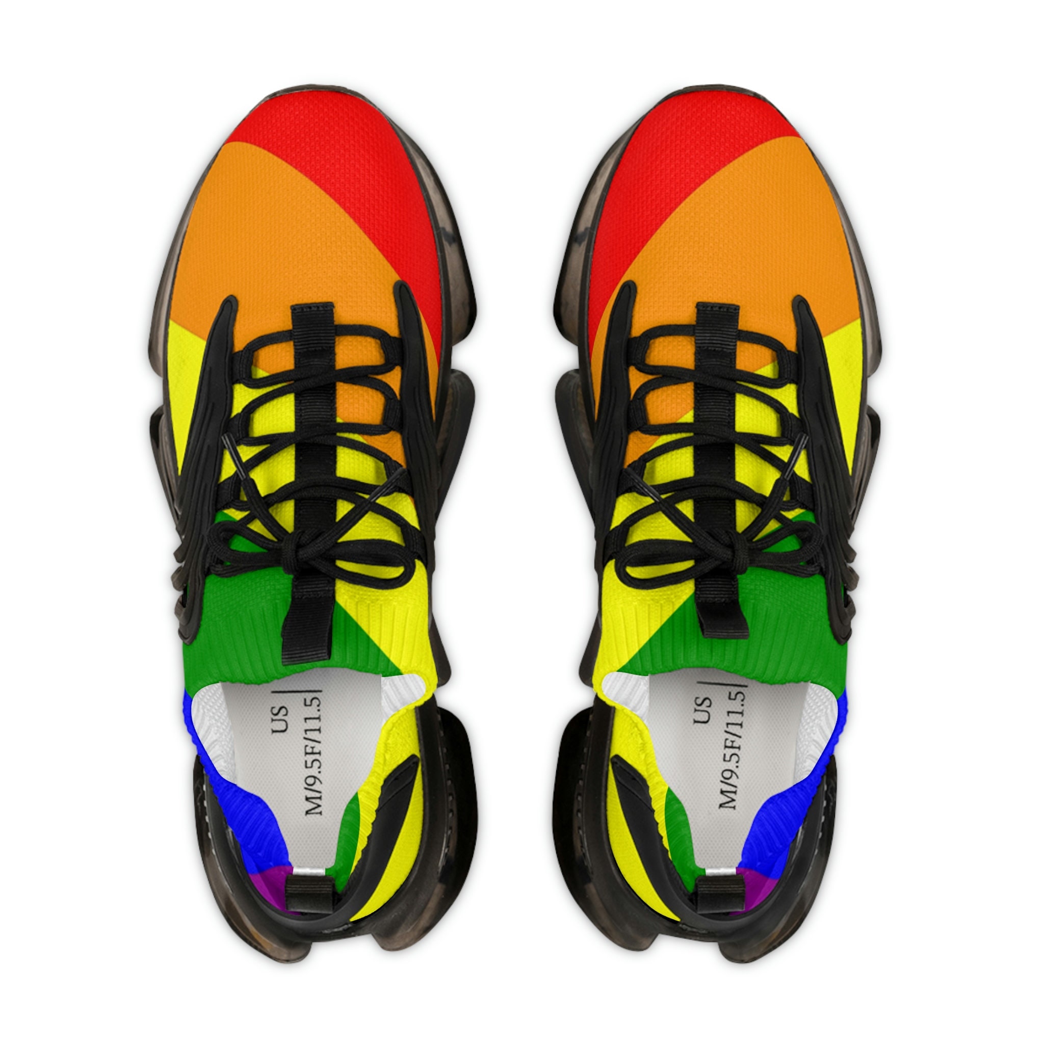 Men's Mesh Gay Pride Sneakers LGBTQ Pride Gift Idea Men's Shoes Gay Men