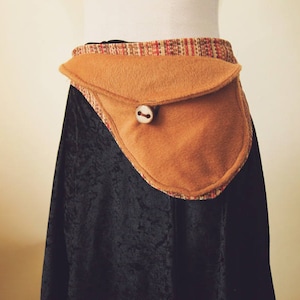 Upcycled Bauchtasche | Handgemachte Hüftgurt Tasche | Boho Hippie-Gürteltasche | Reise-Tasche | Festival Bauchtasche | Festival Bauchtasche | Gürteltasche