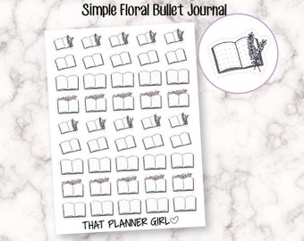 Bullet Journal Stickers Etsy