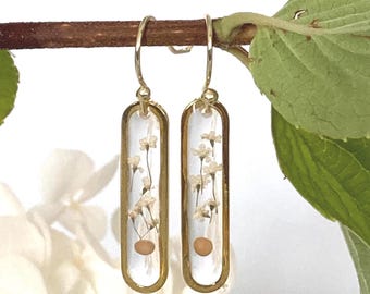 Mustard Seed Resin Earrings; Christian Faith Jewelry,  Matthew 17:20,  Confirmation, Baptism