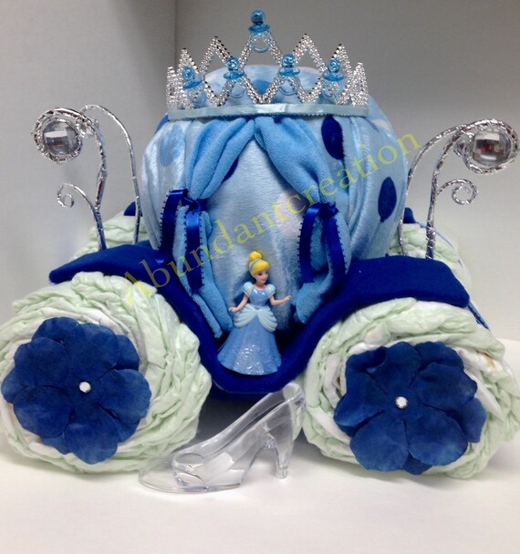 cinderella diaper cake