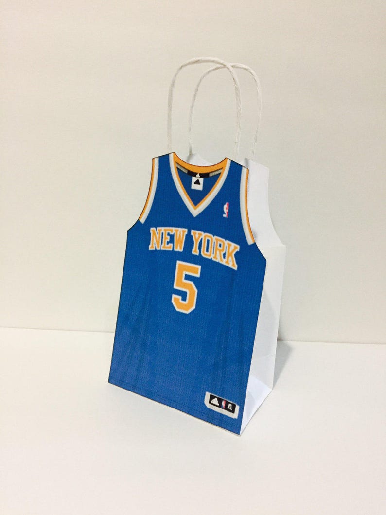Basketball Jersey Favor Bags Etsy