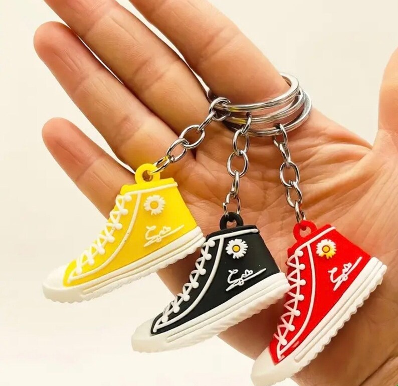 Sneaker Keychain, Sneaker Bag Charm - Etsy