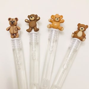 Teddy Bear Bubbles Party Favor, Teddy Bear Theme Party Favor, Teddy Bear Baby Shower