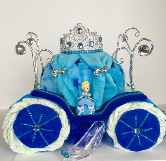 cinderella diaper cake
