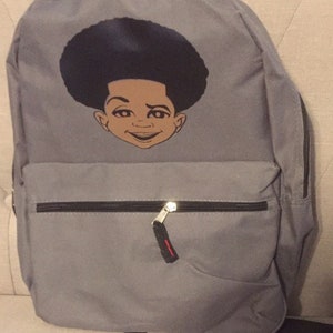 Boys School Backpack: Peek-a-Boo Design, 17-Inch