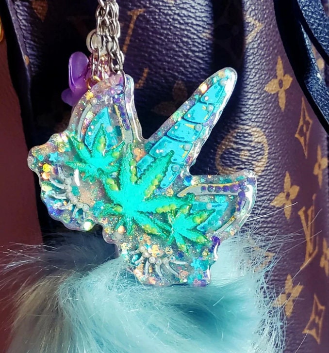 Handmade Unicorn Self Defense Keychain Poof and Friends Etsy