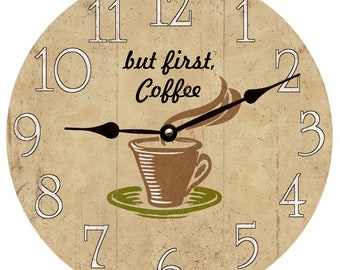 Orologio da caffè - Ma prima l'orologio da caffè - Orologio da bar