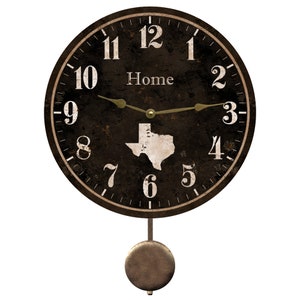 Personalized State Clock with Pendulum