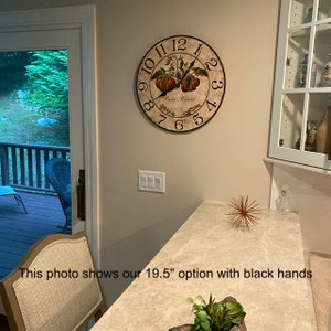 Personalized Italian Kitchen Clock image 8